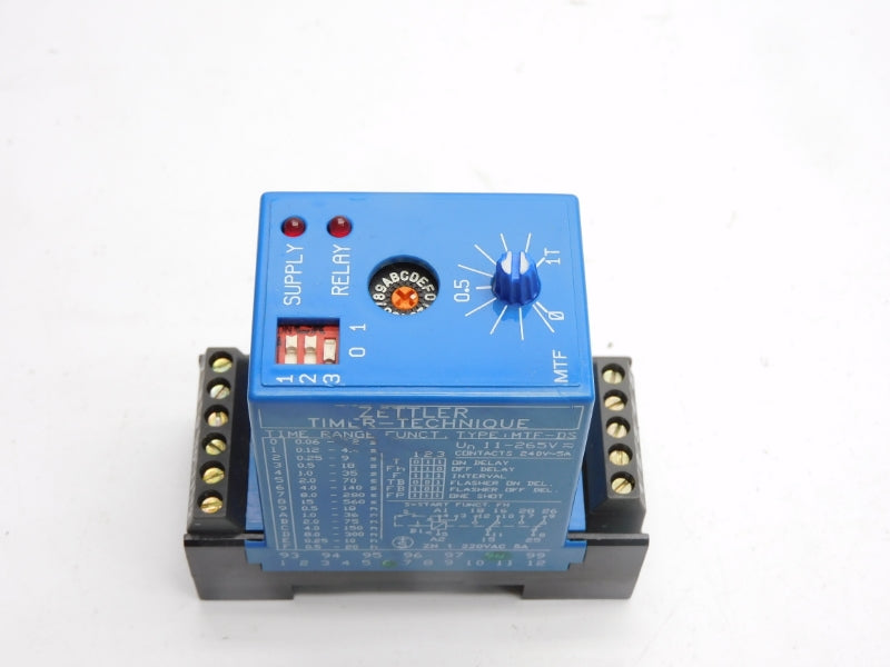 ZETTLER MTF-DS 11-265V 5A 0.06S-20H UNMP