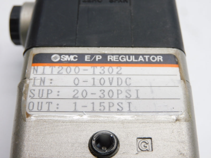 SMC NIT200-T302 0-10VDC 20-30PSI UNMP