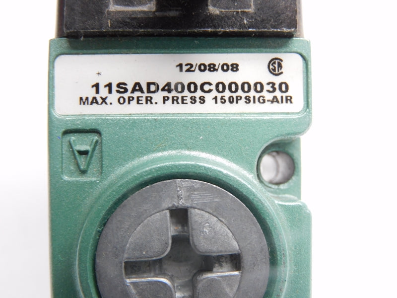 NUMATICS 11SAD400C000030 110-120V .15A 150PSI UNMP