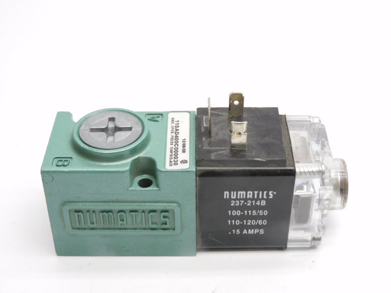 NUMATICS 11SAD400C000030 110-120V .15A 150PSI UNMP