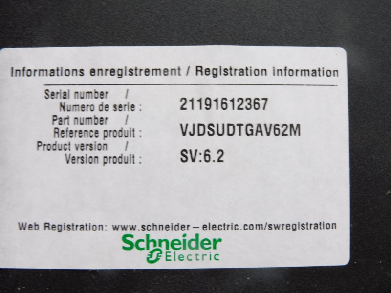 SCHNEIDER ELCTRIC VJDSUDTGAV62M NSMP
