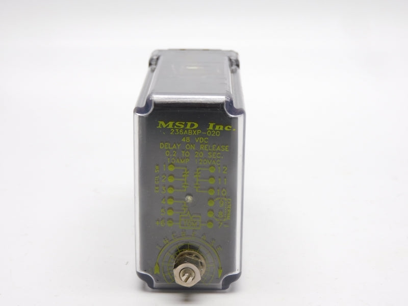 MSD 236ABXP-020 120VAC 10A 0.2-20S UNMP