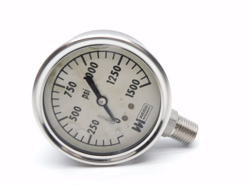 WEISS INSTRUMENTS LF25S-2 0-1500PSI NSMP