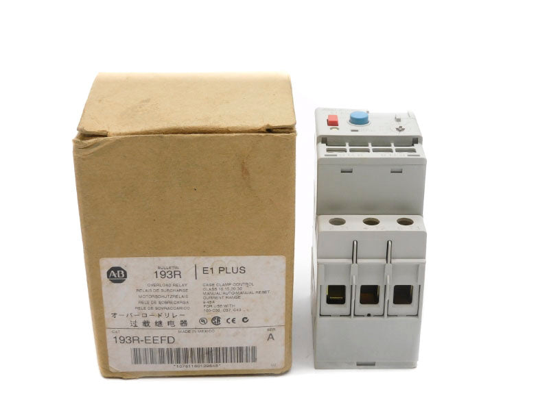 ALLEN BRADLEY 193R-EEFD SER. A 600V 9-45A (BR/WH) NSMP