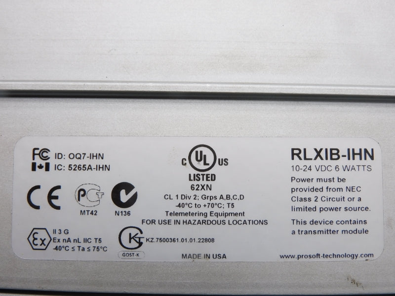 RADIOLINX RLXIB-IHN 10-24VDC UNMP