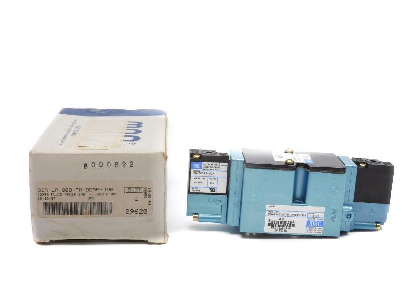 MAC 82A-LA-000-TM-DDAP-1DA 24VDC 150PSI NSMP