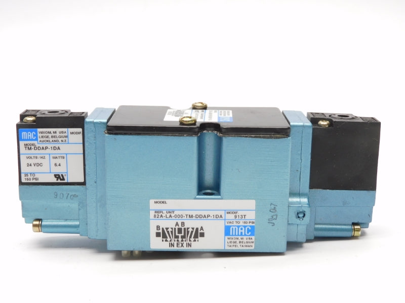 MAC 82A-LA-000-TM-DDAP-1DA 24VDC 150PSI NSMP