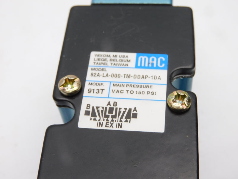 MAC 82A-LA-000-TM-DDAP-1DA 24VDC 150PSI NSMP