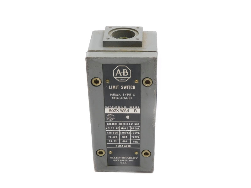 ALLEN BRADLEY 802X-WS4 SER. B 120-600VAC 60A (AS PICTURED) UNMP