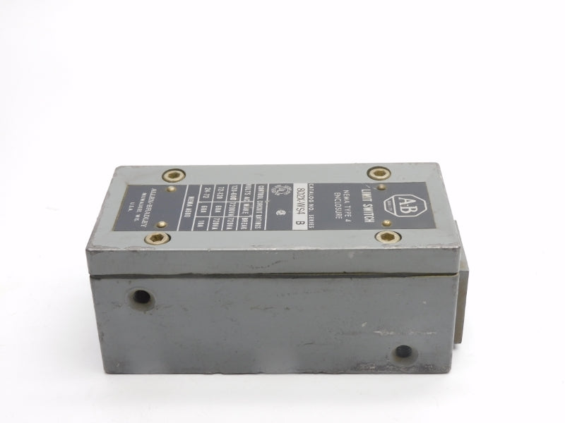ALLEN BRADLEY 802X-WS4 SER. B 120-600VAC 60A (AS PICTURED) UNMP