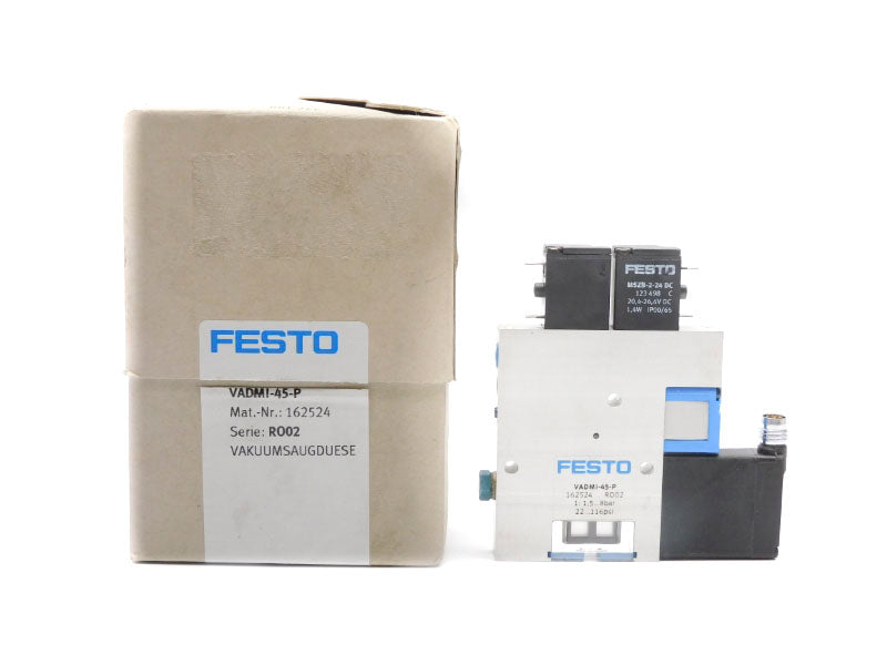 FESTO VADMI-45-P 162524 SER. RO02 20,4-26,4VDC 22-116PSI NSMP