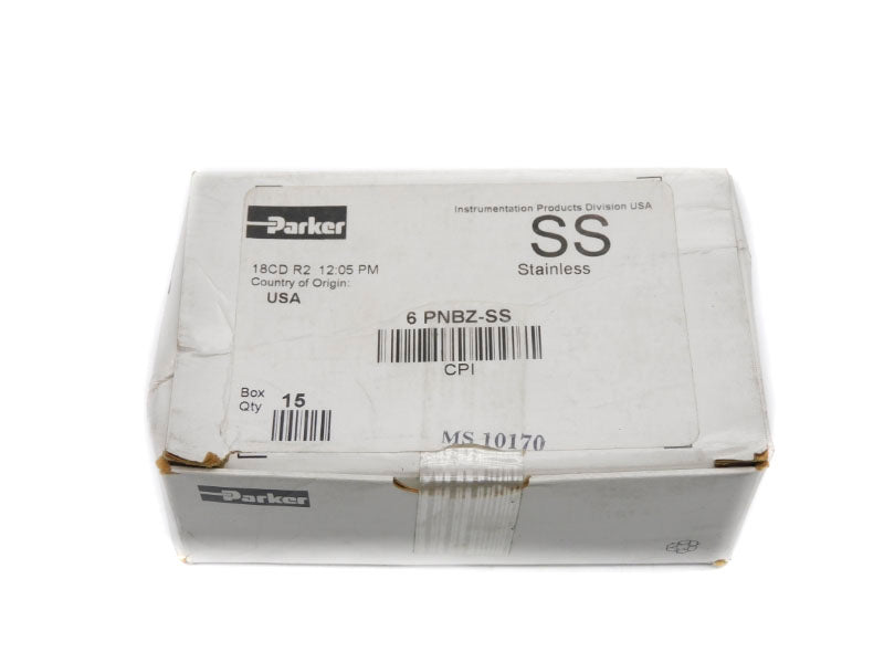 PARKER 6PNBZ-SS (PKG OF 15) NSFS