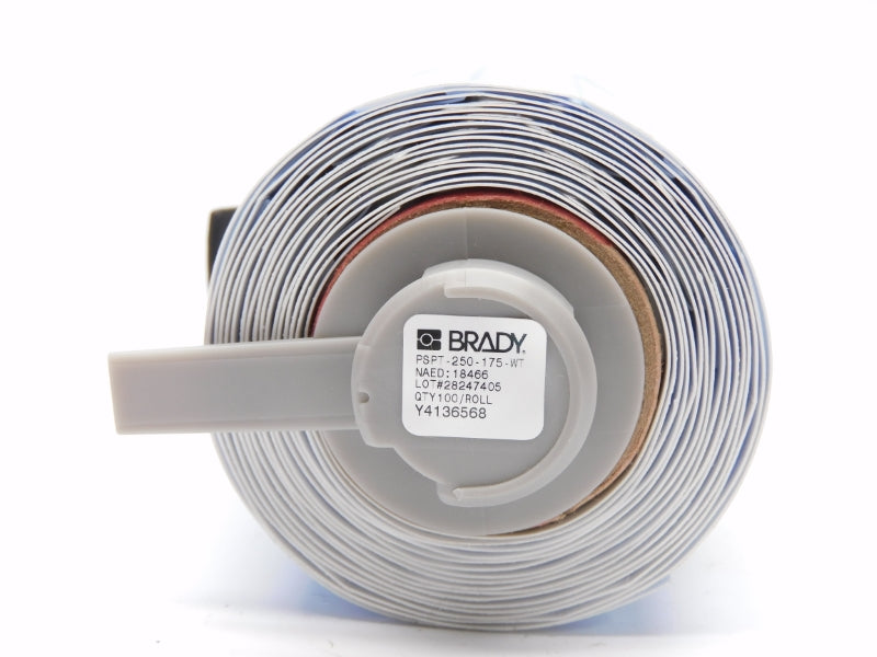 BRADY PSPT-250-175-WT (PKG OF 100) NSMP