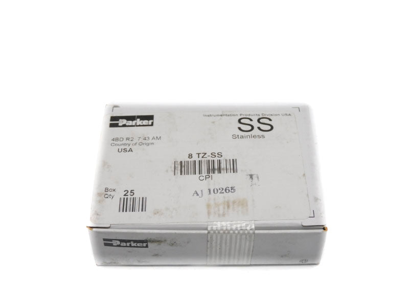 PARKER 8TZ-SS (PKG OF 25) NSFS
