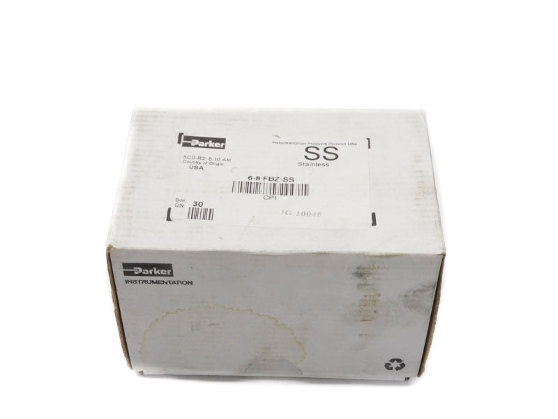 PARKER 6-8FBZ-SS (PKG OF 30) NSFS