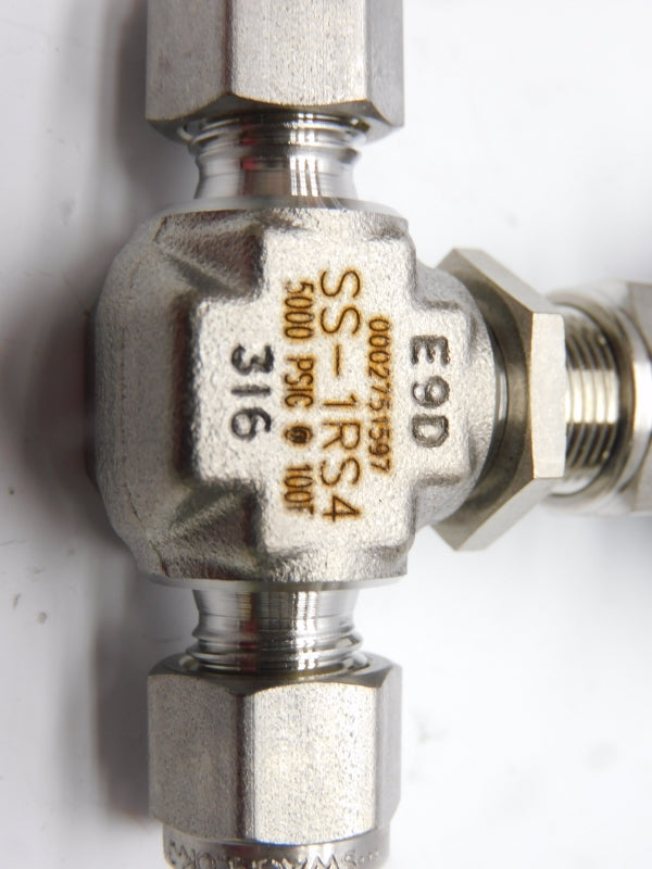 SWAGELOK SS-1RS4 5000PSI 1/4" NSNP