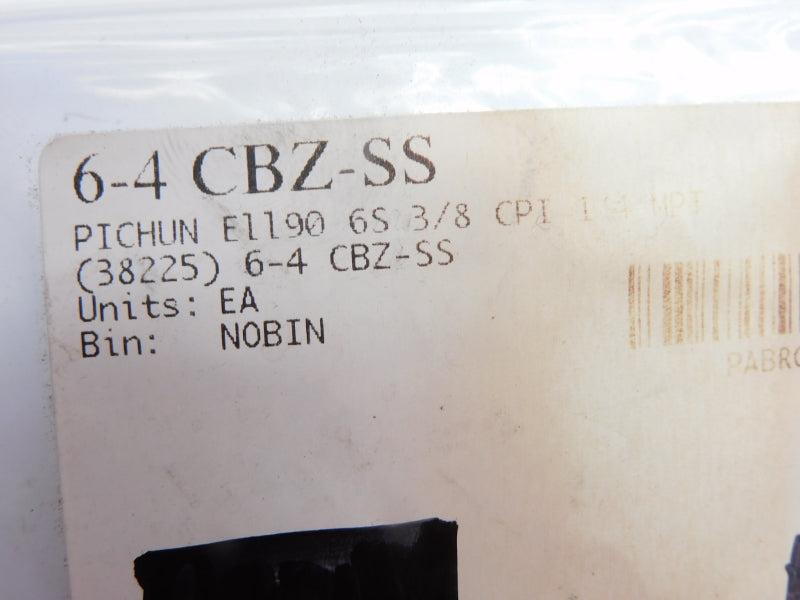 PARKER 6-4CBZ-SS 3/8"x1/4" NSNP