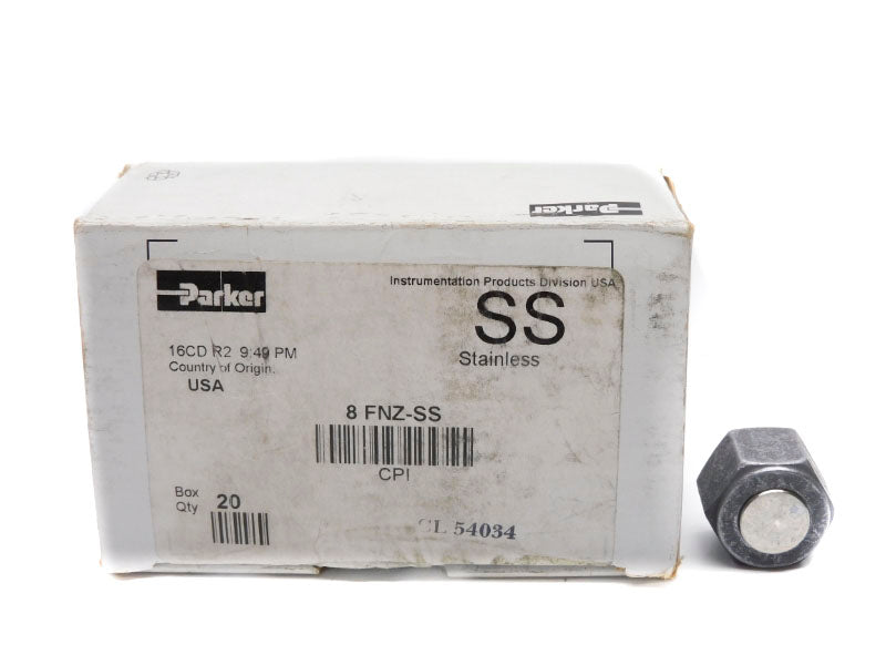 PARKER 8FNZ-SS (PKG OF 20 NSMP