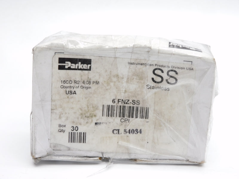 PARKER 6FNZ-SS (PKG OF 30) NSMP