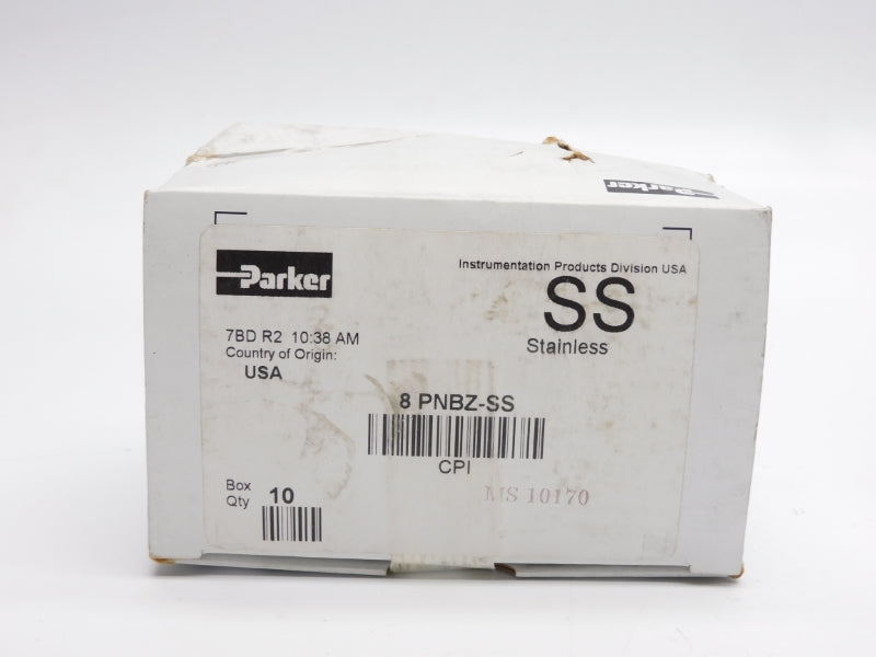 PARKER 8PNBZ-SS (PKG OF 10) NSMP