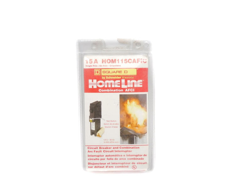 SQUARE D HOM115CAFIC 120V 15A NSMP