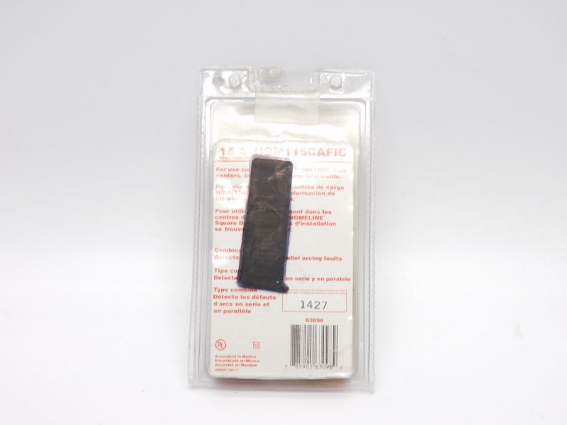 SQUARE D HOM115CAFIC 120V 15A NSMP