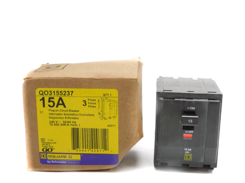 SQUARE D QO3155237 240V 15A NSMP