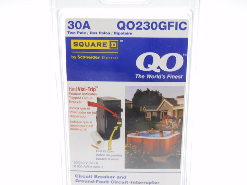 SQUARE D QO230GFIC 120/240V 30A NSMP