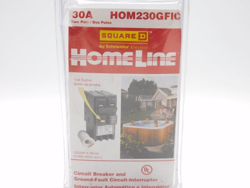 SQUARE D HOM230GFIC 120/240V 30A NSMP