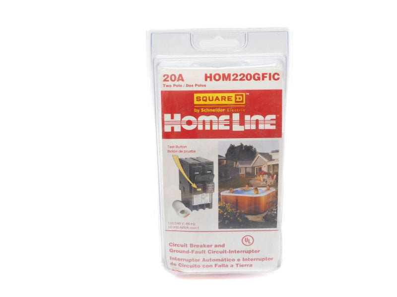 SQUARE D HOM220GFIC 120/240V 20A NSMP