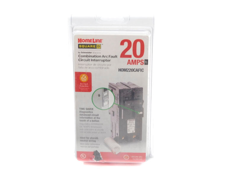 SQUARE D HOM220CAFIC 120/240VAC 20A NSMP