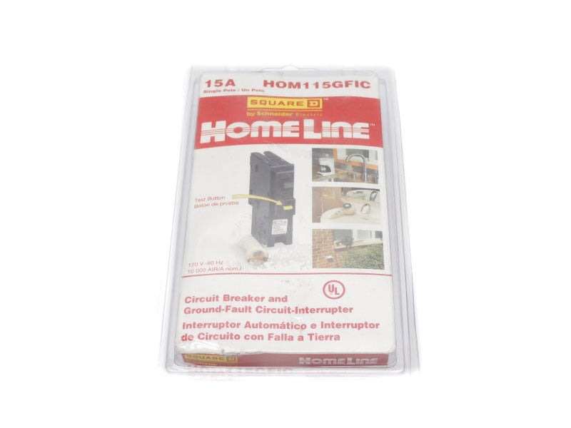 SQUARE D HOM115GFIC 120V 15A NSMP