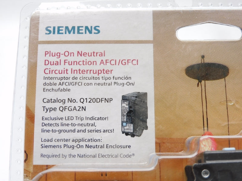 SIEMENS Q120DFNP 120VAC 10A NSMP