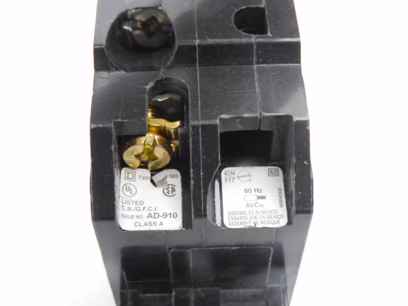 SQUARE D QO220GFCI 120/240V 20A UNMP