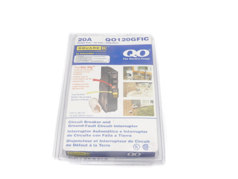 SQUARE D QO120GFIC 120V NSMP
