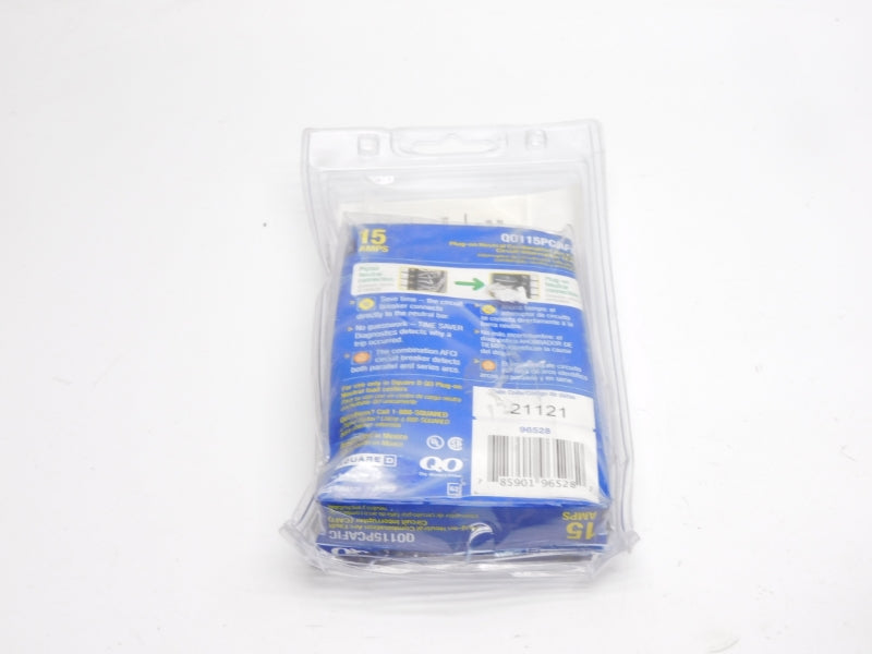 SQUARE D QO115PCAFIC 120VAC 15A NSMP