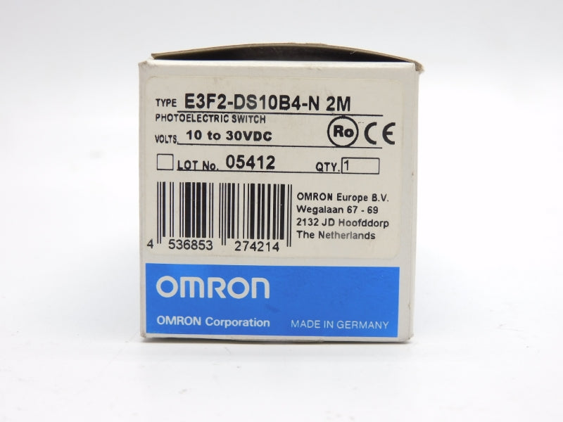 OMRON E3F2-DS10B4-N 10-30VDC 2M NSMP