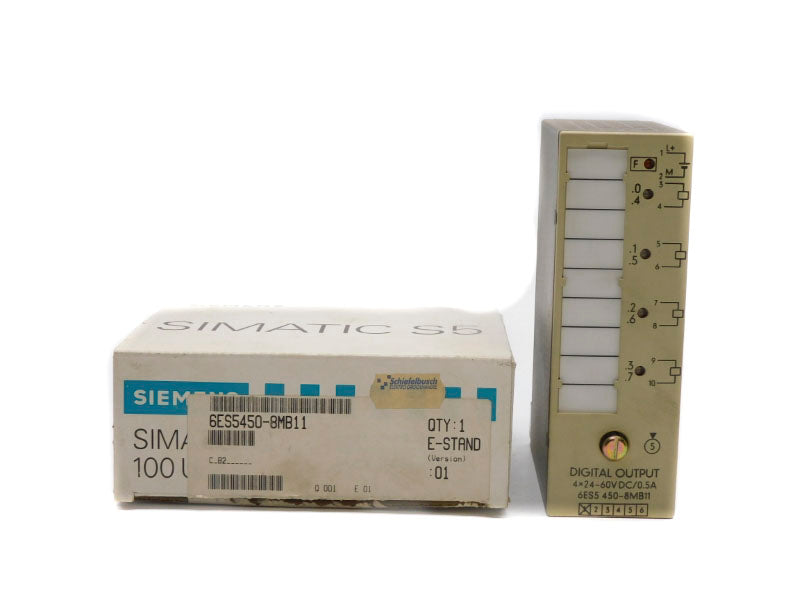 SIEMENS 6ES5450-8MB11 24-60VDC 0.5A NSMP