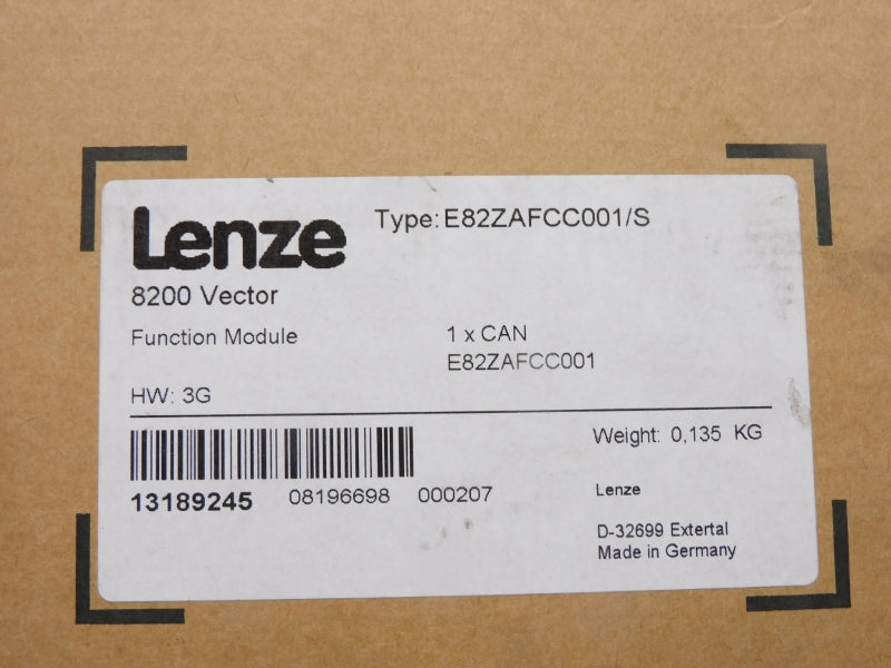 LENZE E82ZAFCC001/S 13189245 NSFS