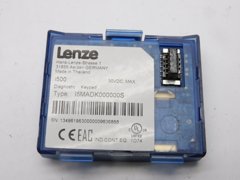 LENZE I5MADK000000S 30VDC NSMP