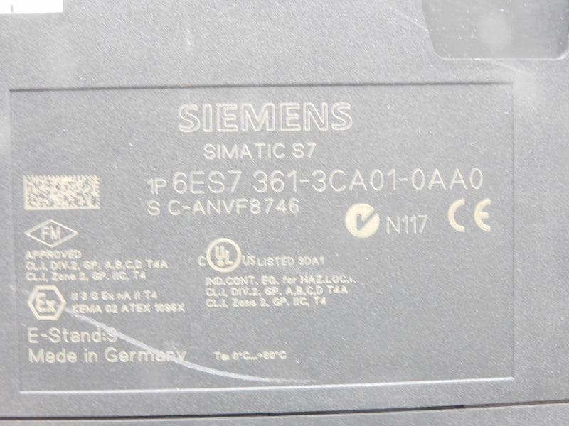 SIEMENS 6ES7361-3CA01-0AA0 24VDC NSNP