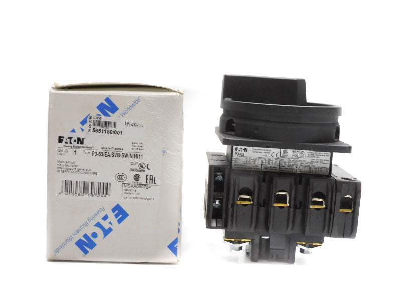 EATON P3-63/EA/SVB-SW/N/HI11 690V 63A NSMP