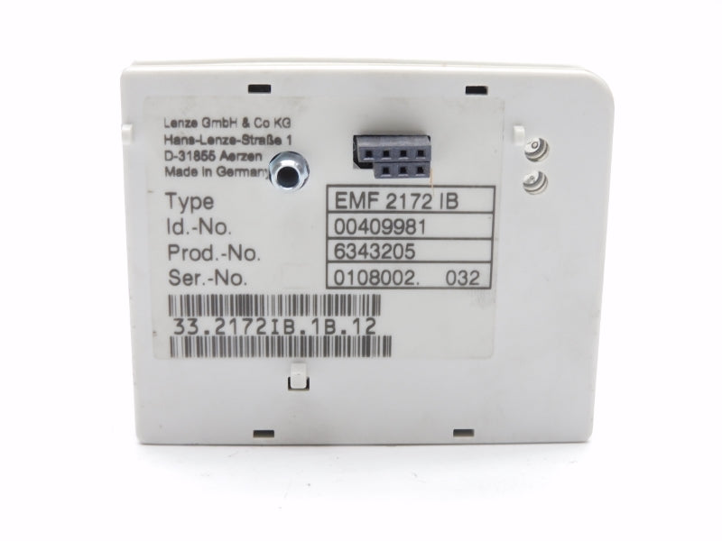 LENZE EMF2172IB 00409981 NSNP