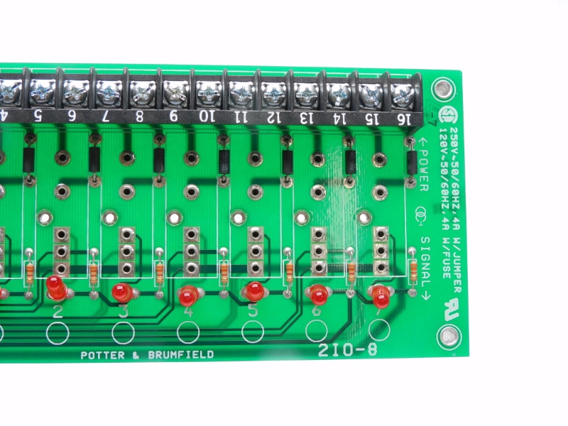 POTTER&BRUMFIELD 2IO-8 250V 4A NSMP