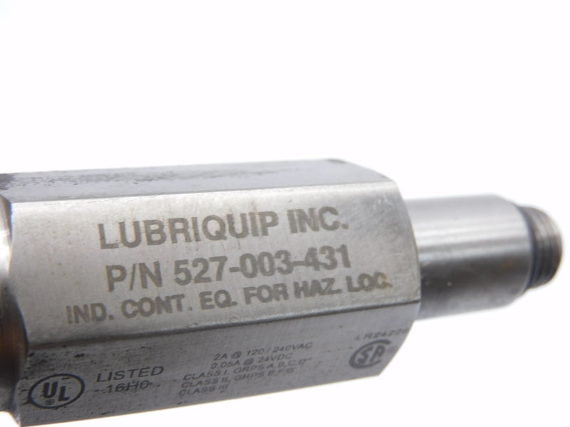 LUBRIQUIP 527-003-431 120/240VAC 2A UNMP