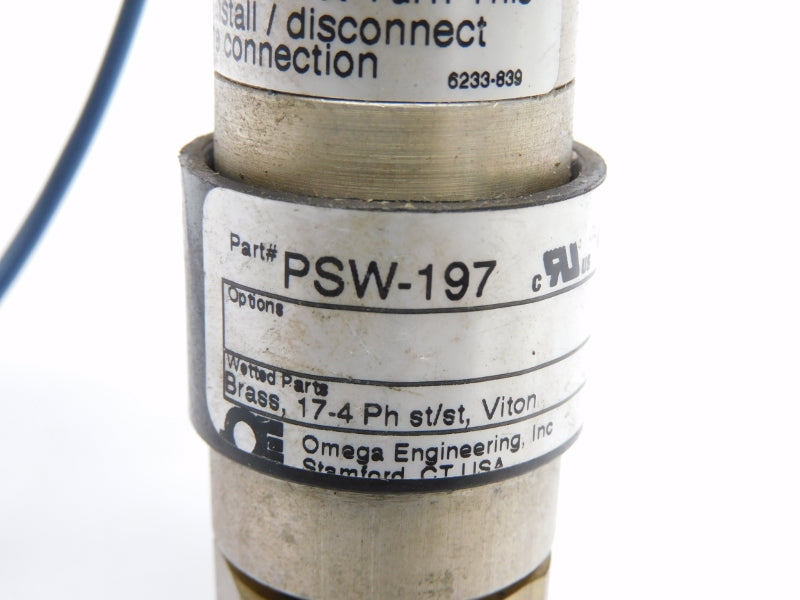 OMEGA PSW-197 250VAC 5A 100-1500PSI NSNP