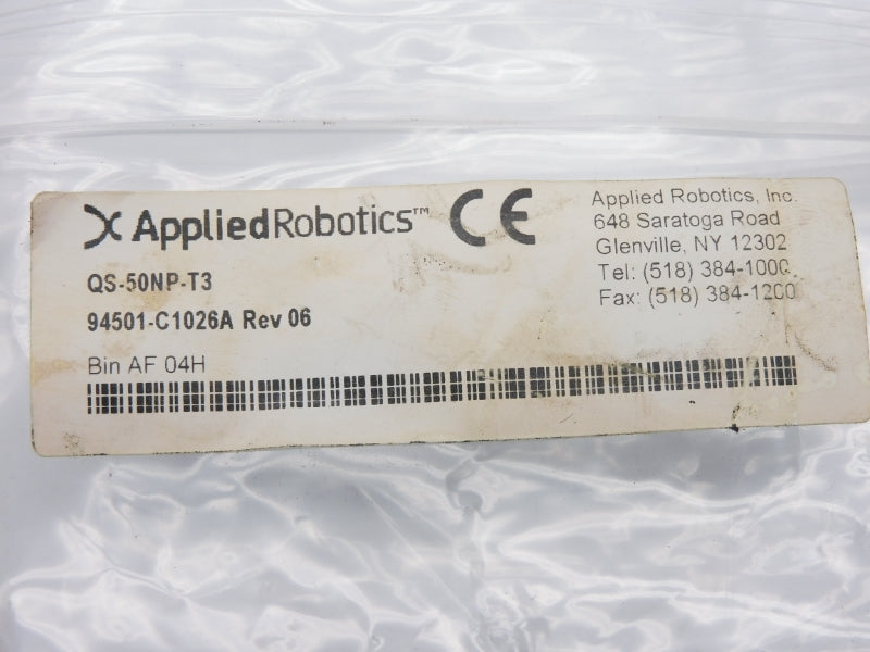 APPLIED ROBOTICS QS-50NP-T3 94501-C1026A NSMP