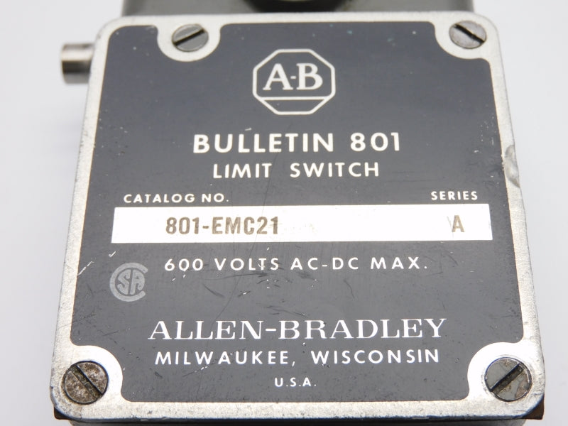INDUSTRIAL SPARE PART 801-EMC21 SER. A 600VAC/DC UNMP