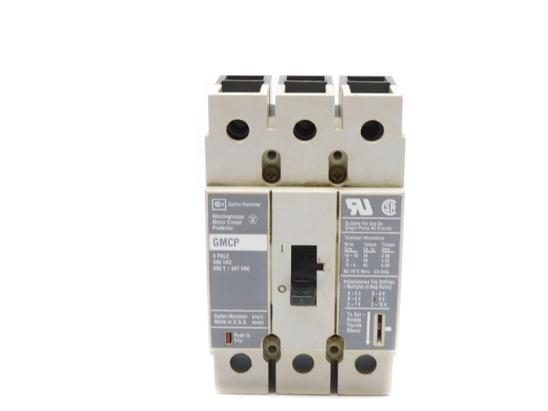 CUTLER HAMMER GMCP003A0C 480VAC 3A UNMP