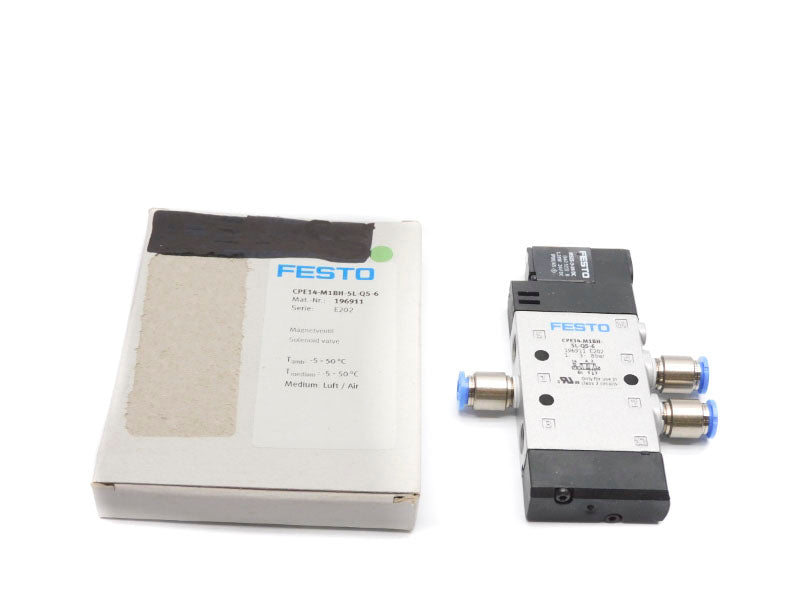 FESTO CPE14-M1BH-5L-QS-6 196911 SER. E202 24VDC NSMP